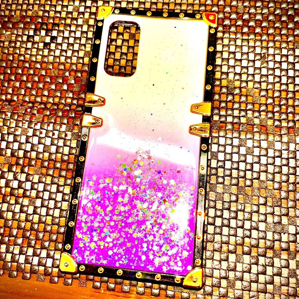 S20 Glitter Pattern Case – Shockproof & Durable ✨💕